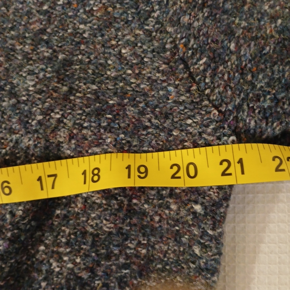 Ruby Rd. Gray Women's Sweater Sz L Open Front Chu… - image 8